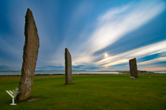 The Standing Stones of Stenness in Orkney.